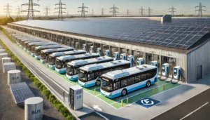 Electric Bus Charging from DER