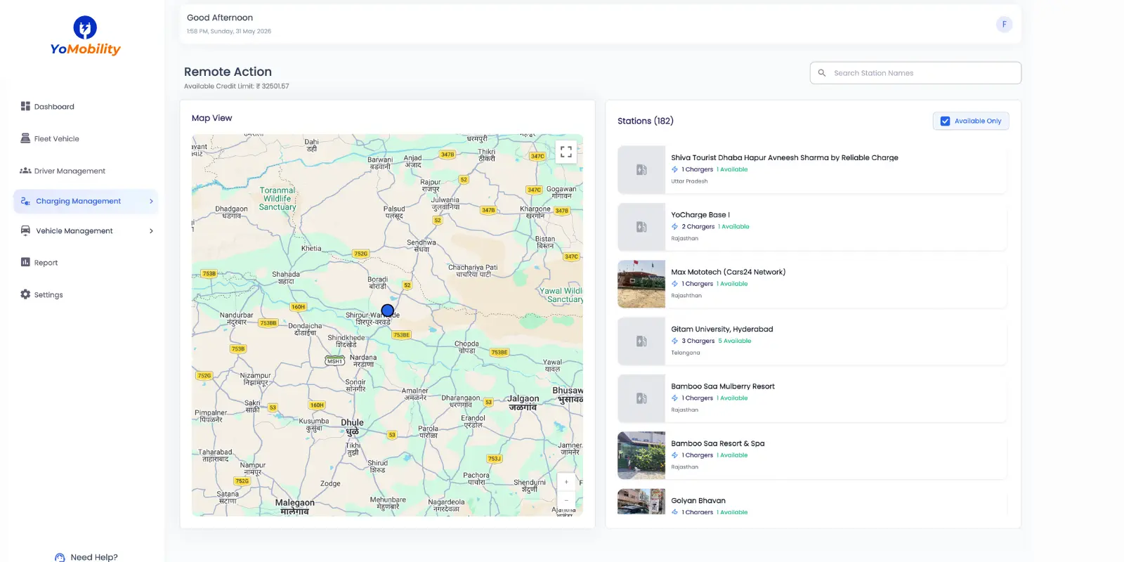 EV fleet payments strategy dashboard showing unified charging invoices and driver reimbursement inside a fleet operating system