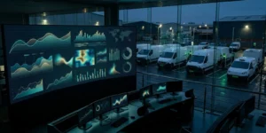 EV fleet unified invoicing dashboard consolidating CPO charging data for taxi and corporate fleets
